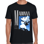 Playera Madonna True Blue Algodón Premium #1268