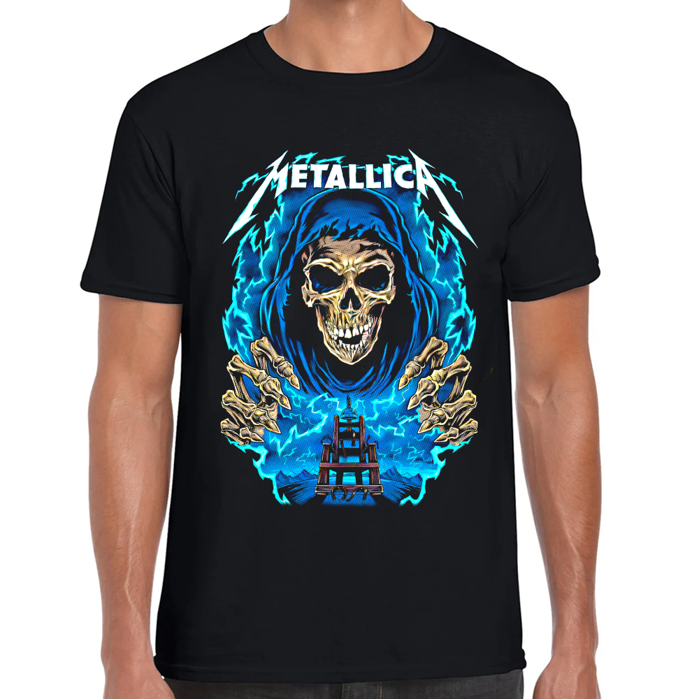 Playera Metallica Algodón Premium #0001276 Imagen principal del producto