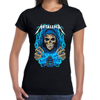 Playera Metallica Algodón Premium #0001276