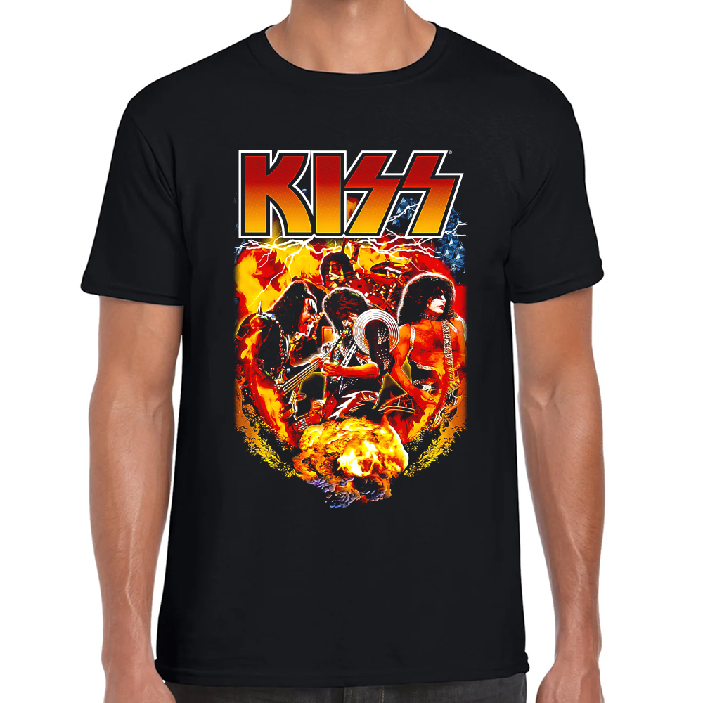 Playera Kiss Algodón Premium #0001277 Imagen principal del producto