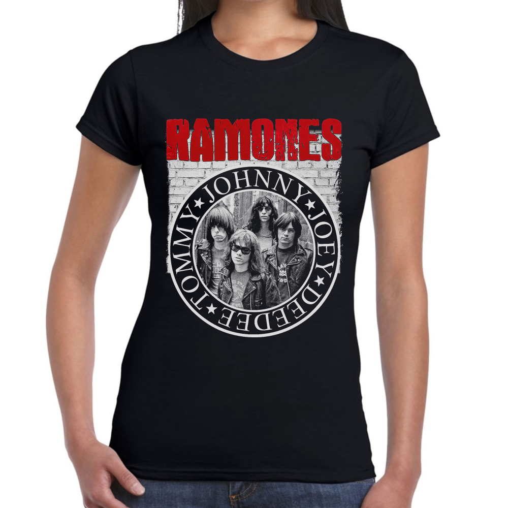 Playera Ramones Algodón Premium #0001283