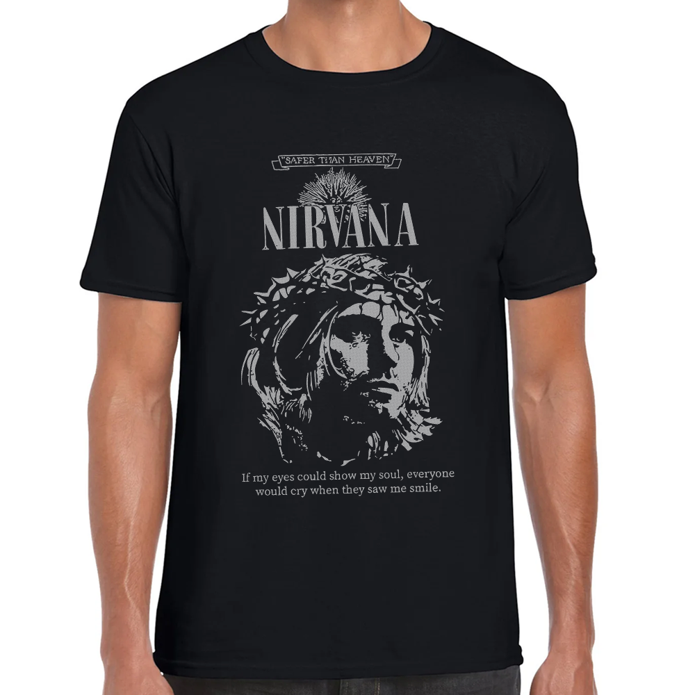 Playera Nirvana Safer Titan Heaven Algodón #0001292 Imagen principal del producto