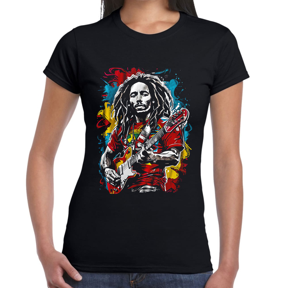 Playera Bob Marley Algodón Premium #0001293