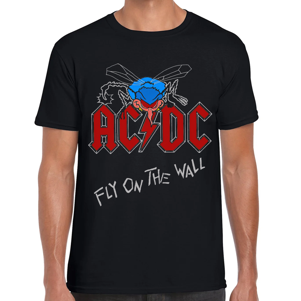 Playera AC DC Fly On The Wall Algodón #0001299