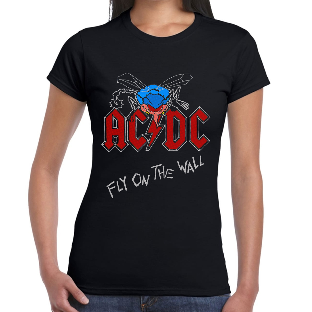 Playera AC DC Fly On The Wall Algodón #0001299