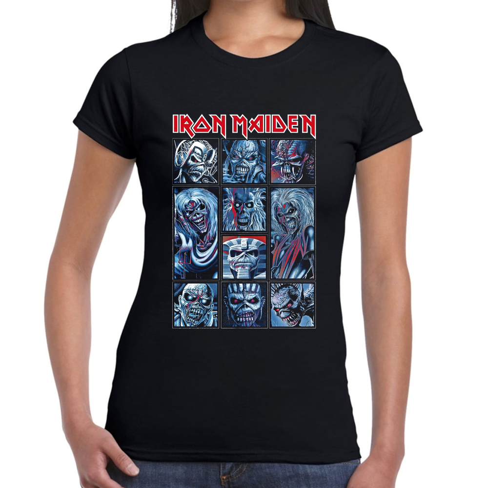 Playera Iron Maiden Algodón Premium #0001301 Imagen secundaria del producto