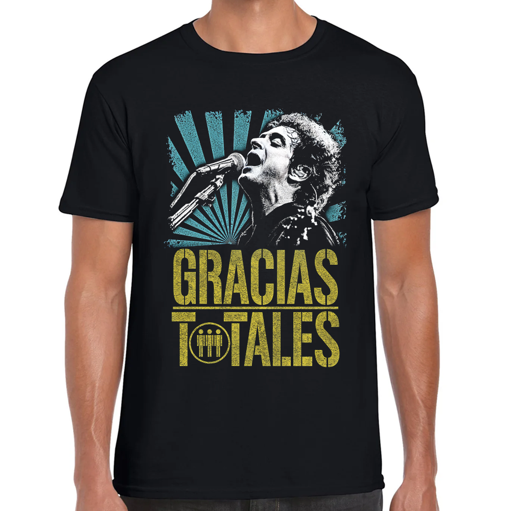 Playera Gustavo Cerati Gracias Totales Algodón #0001304