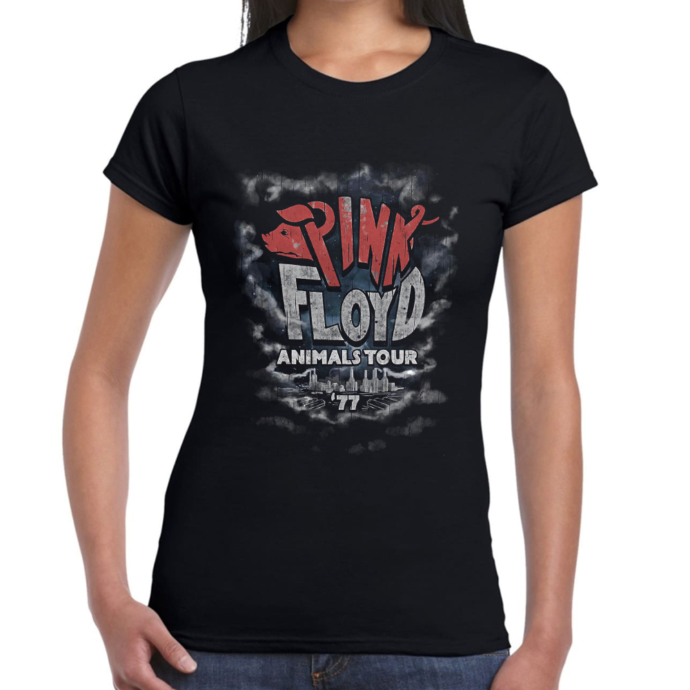 Playera Pink Floyd Animals Tour Algodón #0001313