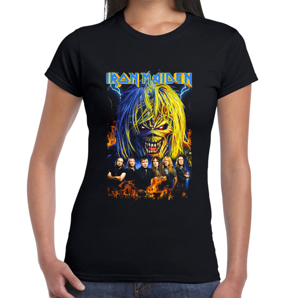 Playera Iron Maiden Algodón Premium #0001314 Imagen secundaria del producto