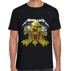 Playera Metallica Algodón Premium #0001317