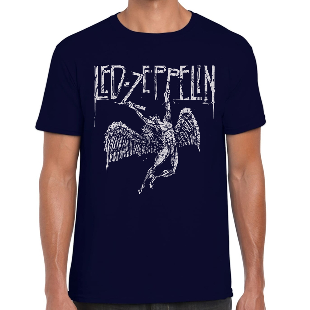 Playera Led Zeppelin Algodón Premium #0001320