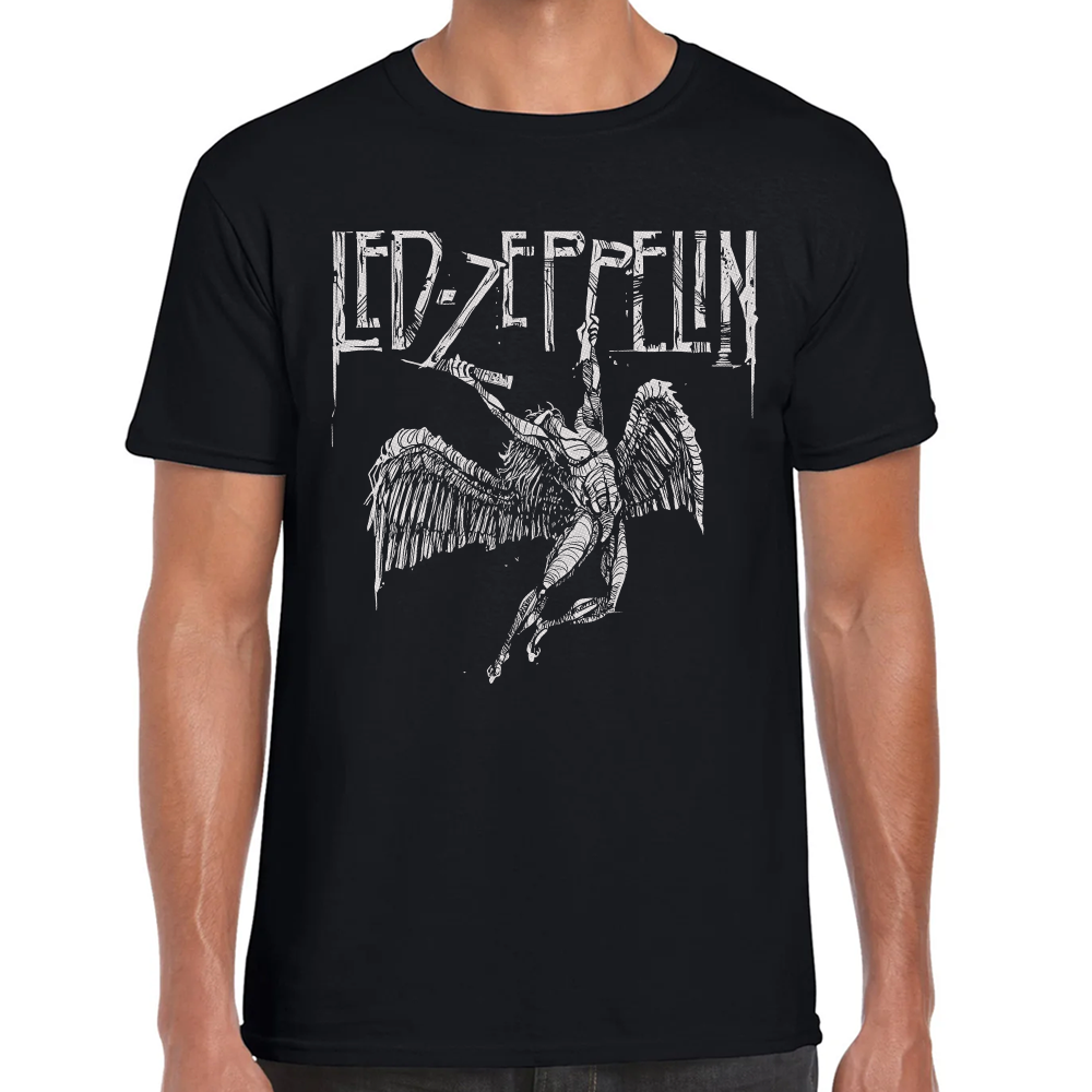 Playera Led Zeppelin Algodón Premium #0001320