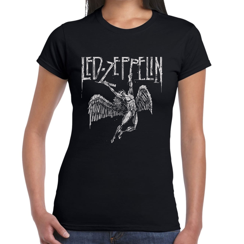 Playera Led Zeppelin Algodón Premium #0001320