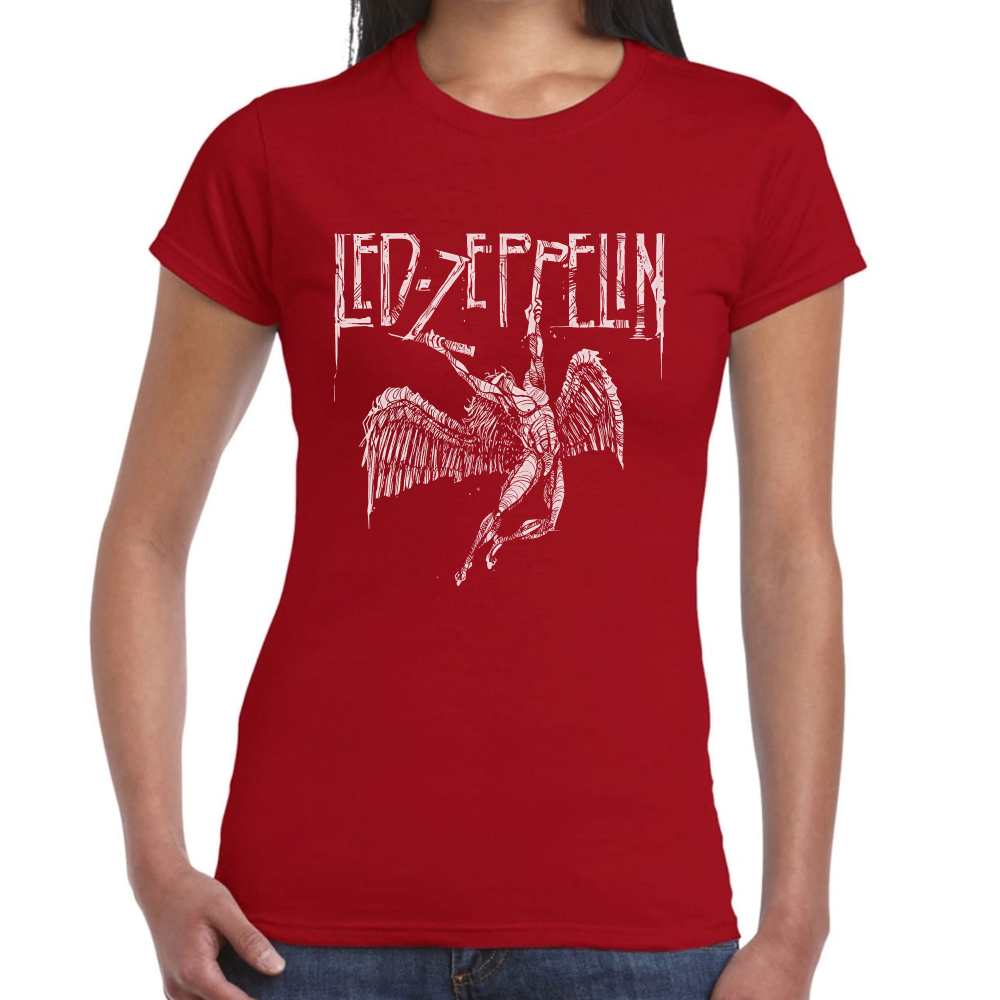 Playera Led Zeppelin Algodón Premium #0001320