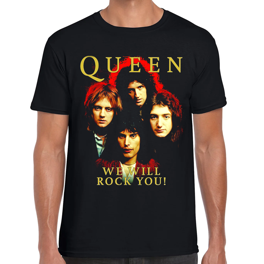 Playera Queen We Will Rock You Algodón Premium #0001323