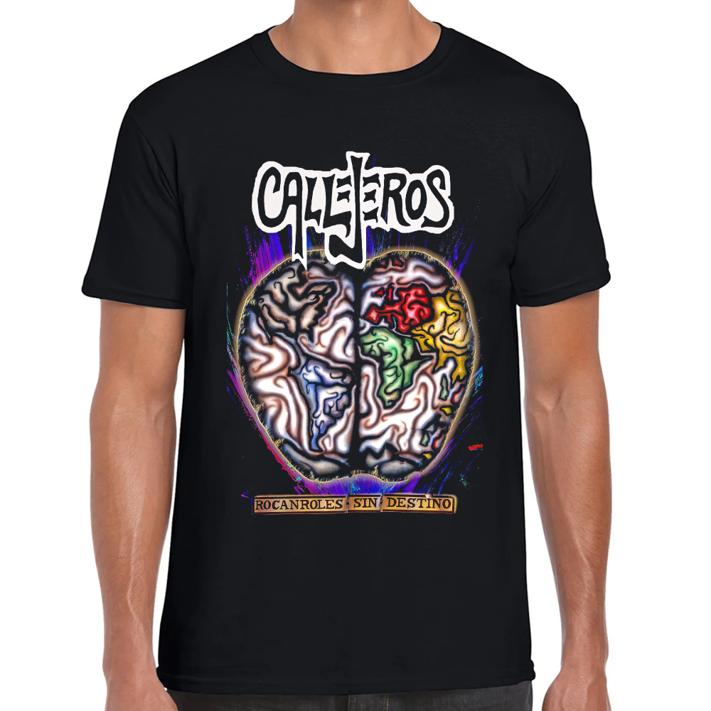 Playera Callejeros Rocanroles Sin Destino Algodón Premium #0001325 Imagen principal del producto