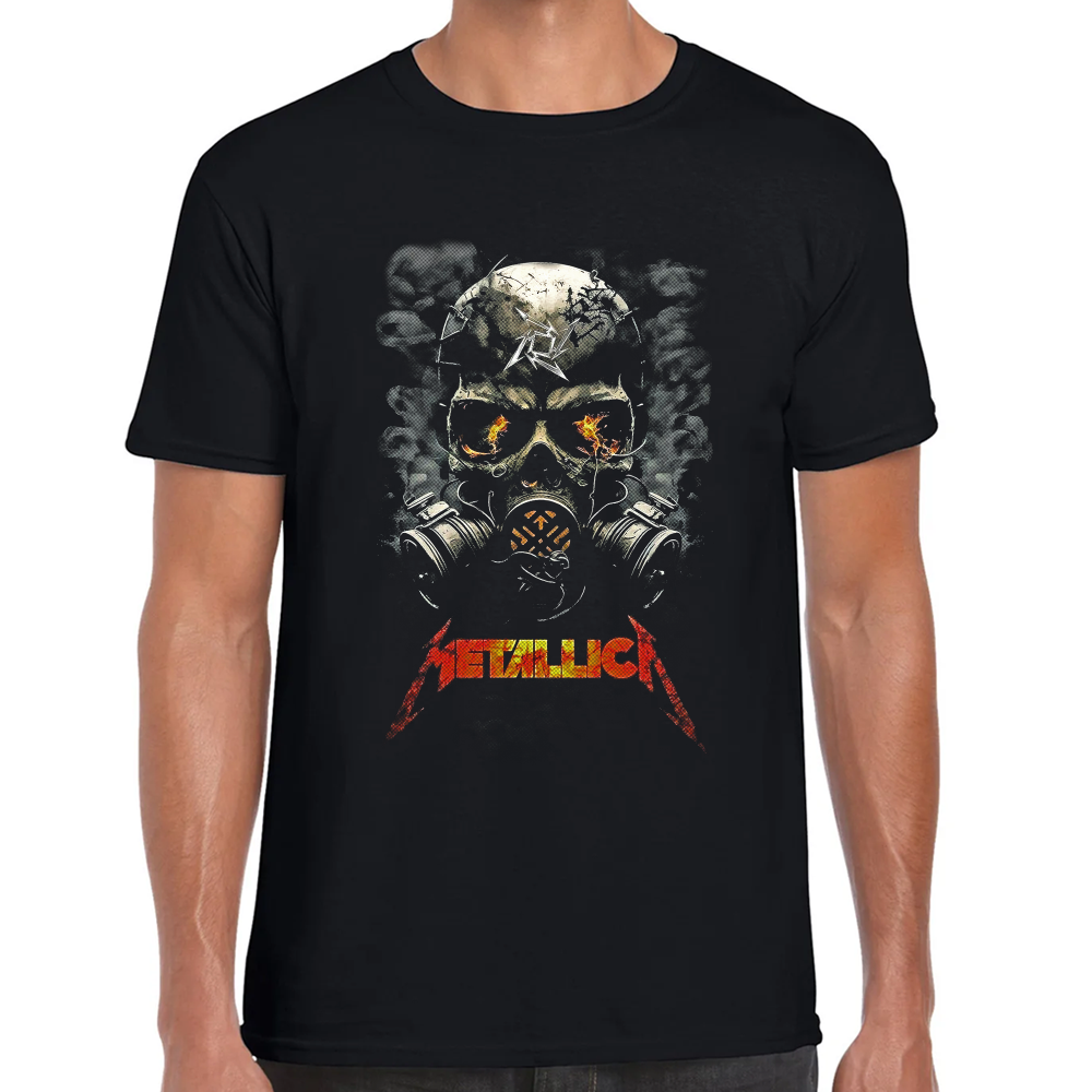Playera Metallica Algodón Premium #0001332