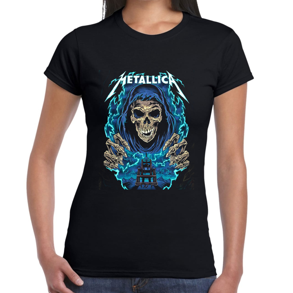 Playera Metallica Algodón Premium #0001336 Imagen secundaria del producto