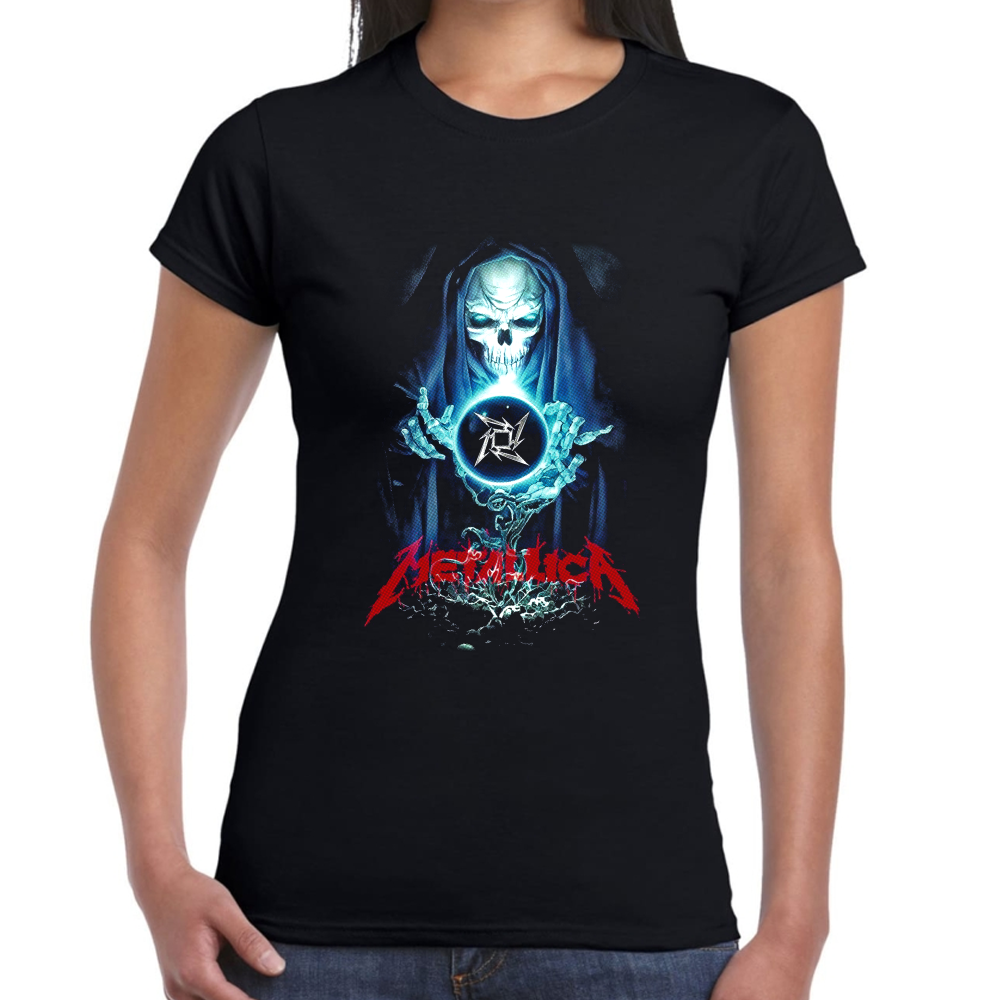 Playera Metallica Algodón Premium #0001337 Imagen secundaria del producto