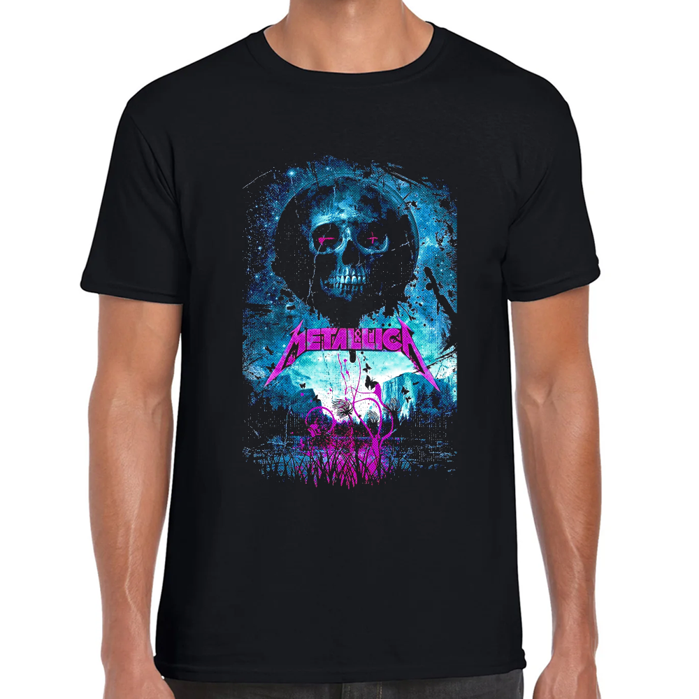 Playera Metallica Algodón Premium #0001338 Imagen principal del producto