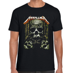 Playera Metallica Algodón Premium #0001341