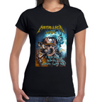 Playera Metallica Whiplash Algodón Premium #0001342