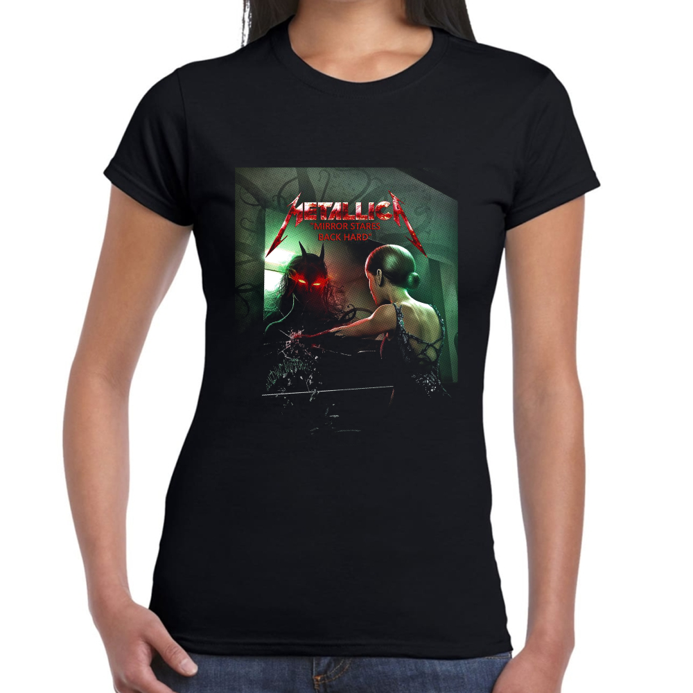Playera Metallica Mirror Stares Back Hard #0001346