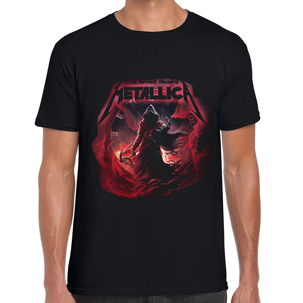 Playera Metallica Algodón Premium #0001347