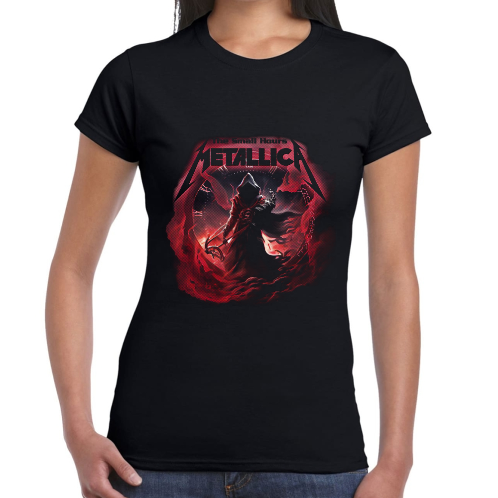 Playera Metallica Algodón Premium #0001347 Imagen secundaria del producto