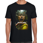 Playera Metallica Algodón Premium #0001352