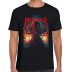 Playera Metallica Algodón Premium #0001354