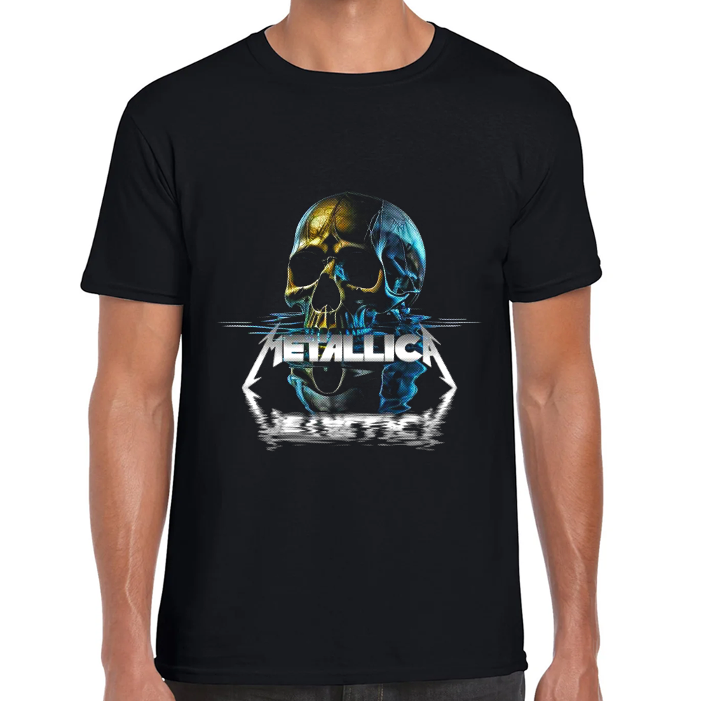 Playera Metallica Algodón Premium #0001358