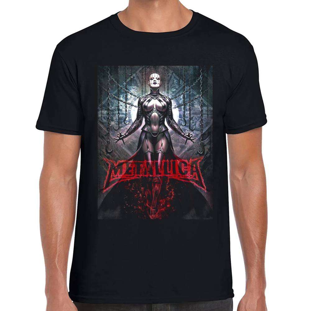 Playera Metallica Algodón Premium #0001361