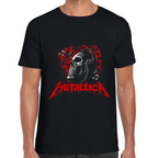 Playera Metallica Algodón Premium #0001363