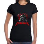 Playera Metallica Algodón Premium #0001363