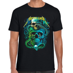 Playera Metallica Algodón Premium #0001364