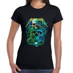 Playera Metallica Algodón Premium #0001364