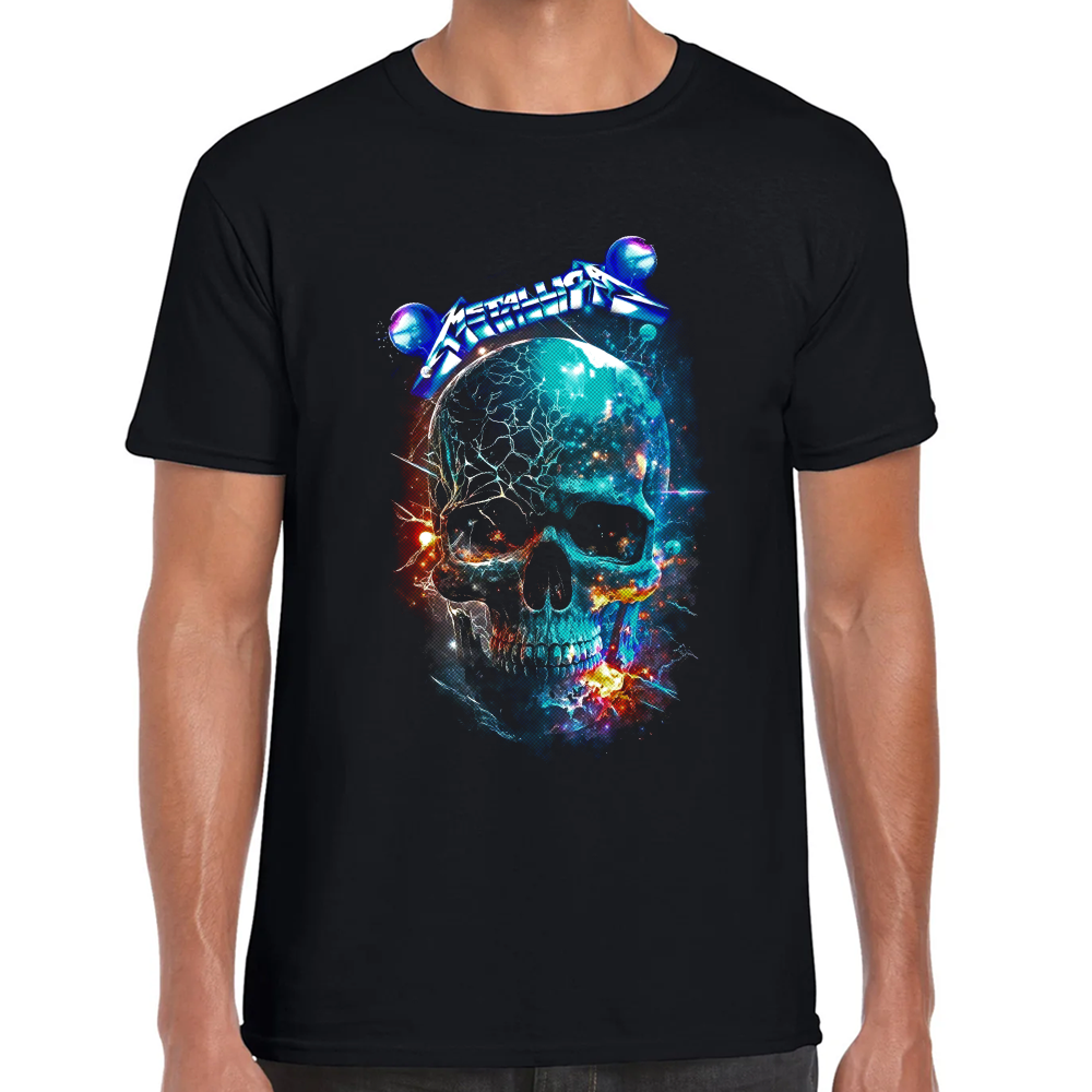 Playera Metallica Algodón Premium #0001366