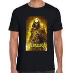 Playera Metallica Algodón Premium #0001367
