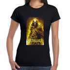 Playera Metallica Algodón Premium #0001367