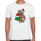 Playera Grinch Navidad Ho Ho Ho Algodón Premium #0001368