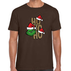 Playera Grinch Navidad Ho Ho Ho Algodón Premium #0001368
