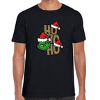 Playera Grinch Navidad Ho Ho Ho Algodón Premium #0001368
