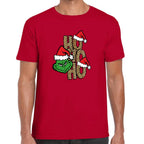 Playera Grinch Navidad Ho Ho Ho Algodón Premium #0001368