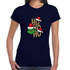 Playera Grinch Navidad Ho Ho Ho Algodón Premium #0001368