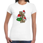 Playera Grinch Navidad Ho Ho Ho Algodón Premium #0001368