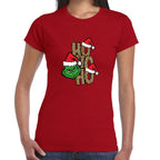 Playera Grinch Navidad Ho Ho Ho Algodón Premium #0001368