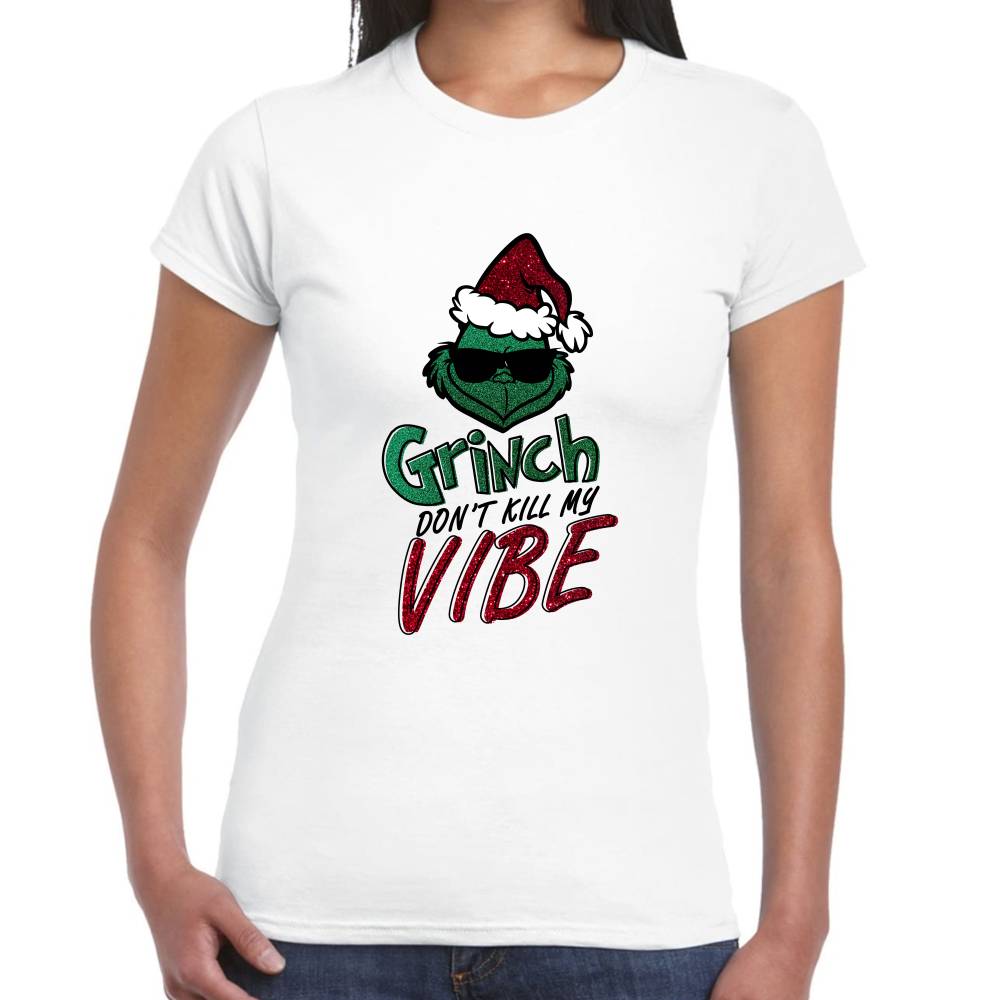 Playera The Grinch Navidad Algodón Premium #0001369