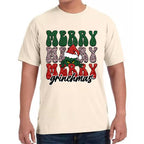 Playera Merry Grinchmas The Grinch Navidad Algodón Premium #0001372