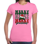 Playera Merry Grinchmas The Grinch Navidad Algodón Premium #0001372